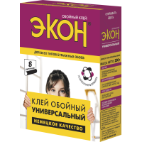 Клей обойный ЭКОН универсальный 200г фото в Строймикс