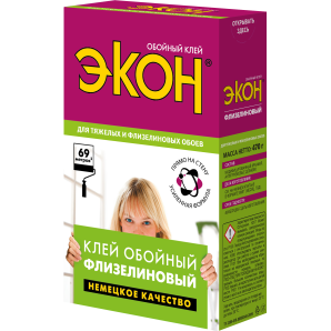 Клей обойный ЭКОН флизелиновый 470г фото из интернет-магазина Строймикс