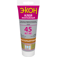 Клей Экон монтажный интерьерный, туба 200 гр. фото в Строймикс