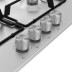 Газовая варочная поверхность Indesit THPM 641 IX/I нержавеющая сталь фото из интернет-магазина Строймикс