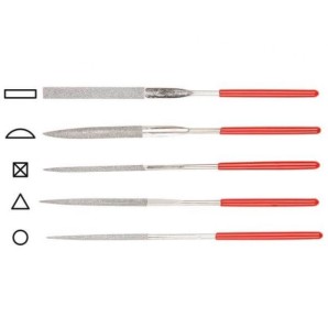 Набор надфилей алмазных STARTUL PROFI 140*50*3мм, 5 шт. фото из интернет-магазина Строймикс