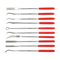 Надфили алмазные в наборе 3*140*25мм 10 п YT-6145 YATO фото в Строймикс