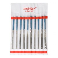 Набор надфилей d4*160 мм 10 шт ПВХ руч Smartbuy tools фото в Строймикс