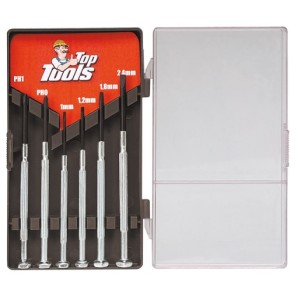 Отвертки прецизионные (набор 6 шт) фото из интернет-магазина Строймикс