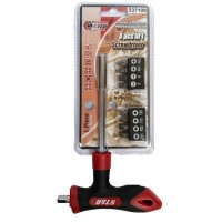 Отвертка - вороток STAB Т-образная с набором нас. 9 пр.,537109 фото в Строймикс