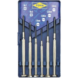 Отвертка для точных работ (набор 6 шт) фото из интернет-магазина Строймикс