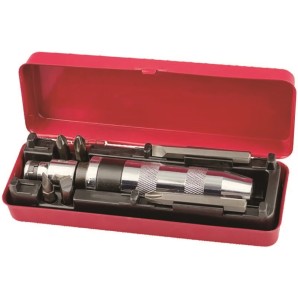 Отвертка ударноповоротная с битами 8 пр FORA FA-5064 фото из интернет-магазина Строймикс