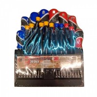 Набор отверток и бит 36 предметов STAB 530136 фото в Строймикс