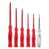 Набор отверток диэлектрических 6 шт арт 651-064 фото в Строймикс