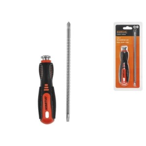 Отвертка 2-в-1 PH2/SL6 150мм STARTUL MASTER (ST3094-2) (двухкомп. рукоятка Anti-Slip) фото из интернет-магазина Строймикс