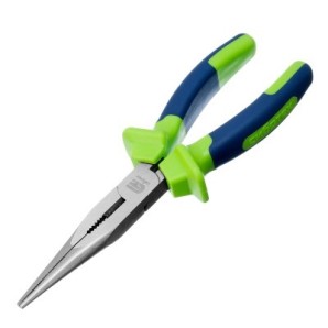 Длинногубцы прямые СИБРТЕХ, 2-х комп. рук. 200 мм, 17106 фото из интернет-магазина Строймикс