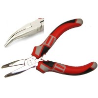 Длинногубцы изогнутые 160 мм Stab Premium SB19031 фото в Строймикс