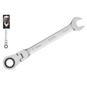 Ключ комбинированный 12мм PRO STARTUL трещеточный шарнир. фото из интернет-магазина Строймикс