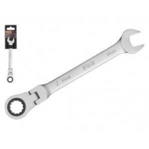 Ключ комбинированный 14мм трещоточный шарнирн PRO STARTUL (PRO-7214), арт.PRO-7214 фото из интернет-магазина Строймикс