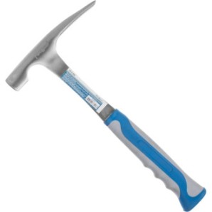 Молоток каменщика цельнометаллический с двухкомпонетной рукояткой Remocolor 38-4-406 фото из интернет-магазина Строймикс