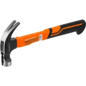 Молоток-гвоздодер 0,45кг с магнитом фибергл.рукоятка STARTUL PROFI (ST2204-04) фото из интернет-магазина Строймикс