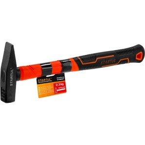Молоток 0,3кг с фиберглассовой рукояткой STARTUL STANDART (ST2403-03) фото из интернет-магазина Строймикс