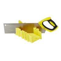 Набор стусло миди желтое+ножовка 350 мм фото в Строймикс