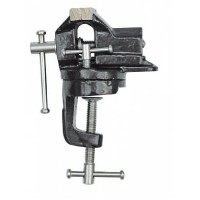 Тиски настольные поворотные 75мм фото в Строймикс