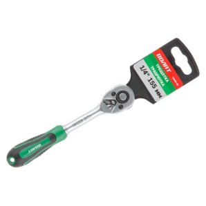 Трещетка ВОЛАТ 1/4 45 зуб. 155мм. фото из интернет-магазина Строймикс