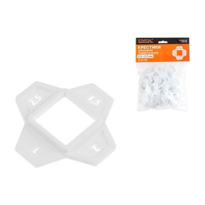 Крестики д/кафеля универсальные 1,0-2,5мм 50шт STARTUL MASTER (ST4404-00), арт.ST4404-00 фото из интернет-магазина Строймикс