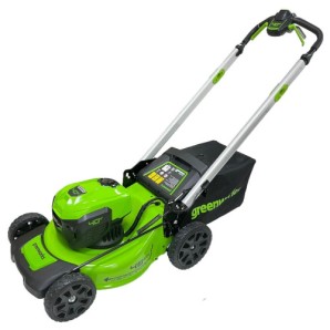 Газонокосилка аккумуляторная самоходная Greenworks GD40LM48SP 48 см 40 В 2517407 фото из интернет-магазина Строймикс