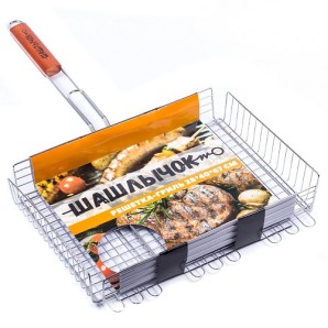 Решетка -гриль металлическая 28*40*67 см фото из интернет-магазина Строймикс