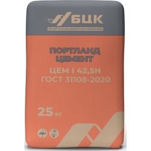 Портландцемент Д0 ЦЕМ 1 42.5H, бумажный мешок 25 кг. фото из интернет-магазина Строймикс