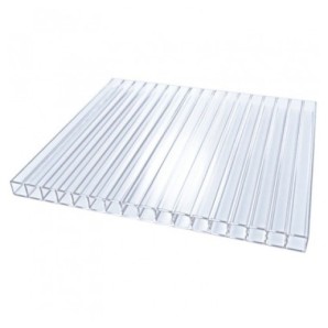 Поликарбонат сотовый Парничок прозрачный 4*2100*6000 фото из интернет-магазина Строймикс