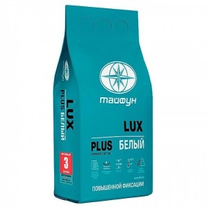 Клеевой облиц раствор усил фикс Люкс Плюс 5кг бел меш фото из интернет-магазина Строймикс