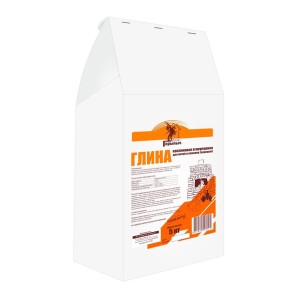 Глина каолиновая для печей и каминов порошок Горыныч 5 кг 02_0261553 фото из интернет-магазина Строймикс