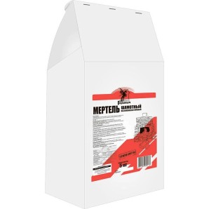 Мертель шамотный высокопластичный горыныч мш-28 5 кг 02_0261555 фото из интернет-магазина Строймикс