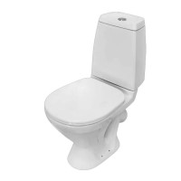 Унитаз-компакт Кама стандарт 1 режим белый фото в Строймикс