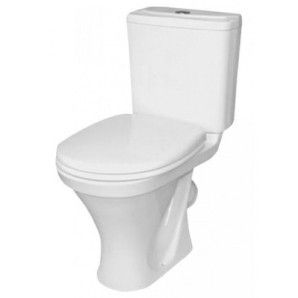 Унитаз-компакт Нева стандарт арматура 1-режим сид полипр крепл белый 1 с ЦБ-00071510 фото из интернет-магазина Строймикс