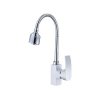 Смеситель для кухни D35-A, серия 270 белый, ECONOCE, арт.EC0275WT фото в Строймикс