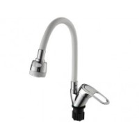 Смеситель для кухни D40-A, серия 240 белый, ECONOCE, арт.EC0245WT фото в Строймикс