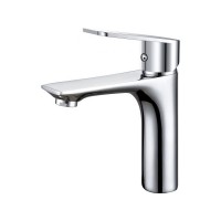 Смеситель для умывальника (Lt) D35, серия Camellia хром, a-five, арт.A5-0421 фото в Строймикс