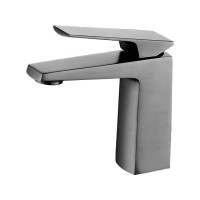 Смеситель для умывальника (Lt) D35, серия Lily антрацит, a-five, арт.A5-1421 фото в Строймикс