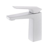 Смеситель для умывальника (Lt) D35, серия Lily белый, a-five, арт.A5-1321 фото в Строймикс