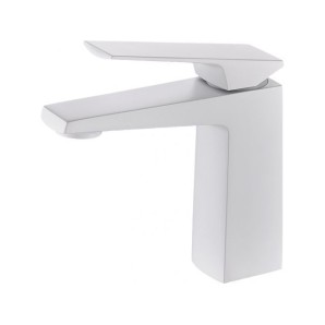 Смеситель для умывальника (Lt) D35, серия Lily белый, a-five, арт.A5-1321 фото из интернет-магазина Строймикс