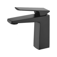 Смеситель для умывальника (Lt) D35, серия Lily черный, a-five, арт.A5-1221 фото в Строймикс