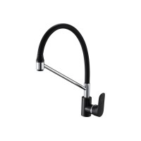 Смеситель для кухни D35-A, серия 290 черный, ECONOCE (Гибкий излив) , арт.EC0295 фото в Строймикс