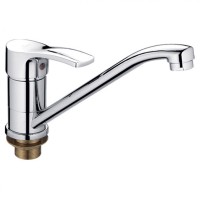 Смеситель для кухни крепление на гайке Ledeme L4964 фото в Строймикс