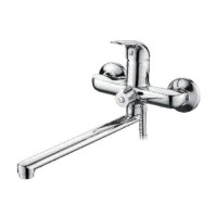 Смеситель для ванны c длинным изливом Ledeme L2231 фото в Строймикс