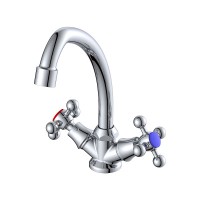 Смеситель для кухни вентильный (тип I) серия 500 ECONOCE длинный поворотный J-излив длина 118 мм высота 171 мм фото в Строймикс