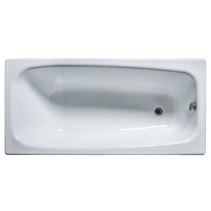 Ванна чугунная Универсал Классик -У 150*70см, 1-й сорт, с ножками фото из интернет-магазина Строймикс