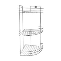 Полка для ванной комнаты из стали с хром покр Арт.W2672C фото в Строймикс