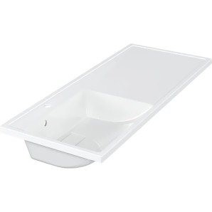 Умывальник над стир машиной Paola Magenta-120 левый с кроншт без сифона фото из интернет-магазина Строймикс