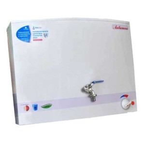 Умывальник настенный бак антикор с ЭВН 27 л белый фото из интернет-магазина Строймикс