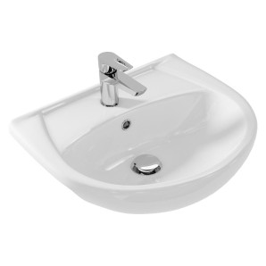 Раковина встраиваемая Erica ERI55 1 отв белый 1 с фото из интернет-магазина Строймикс